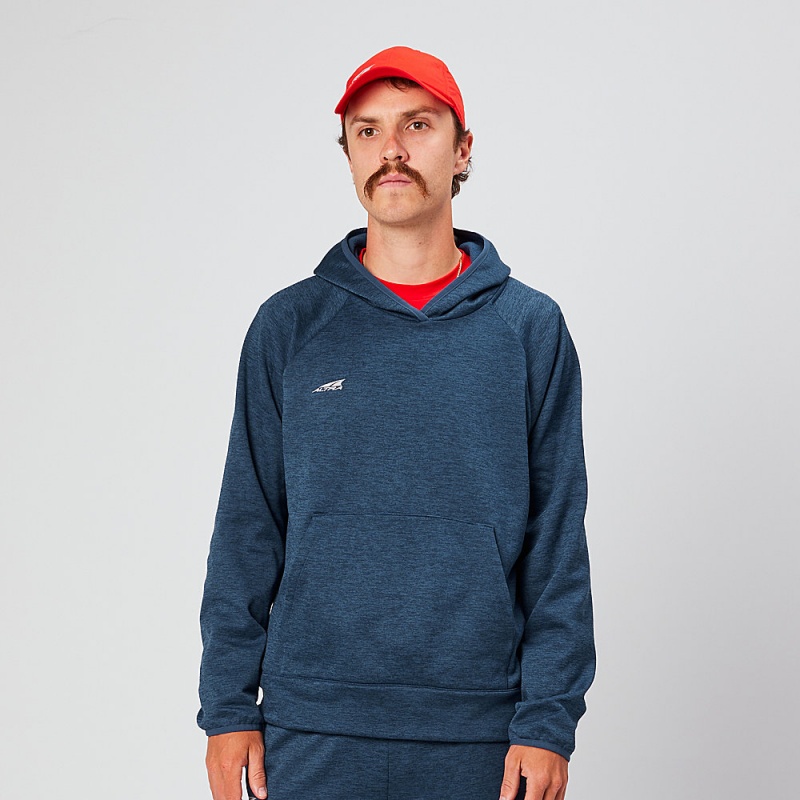 Altra RUN WITHOUT RULES Hoodie Herren Navy | Deutschland AL1937N57