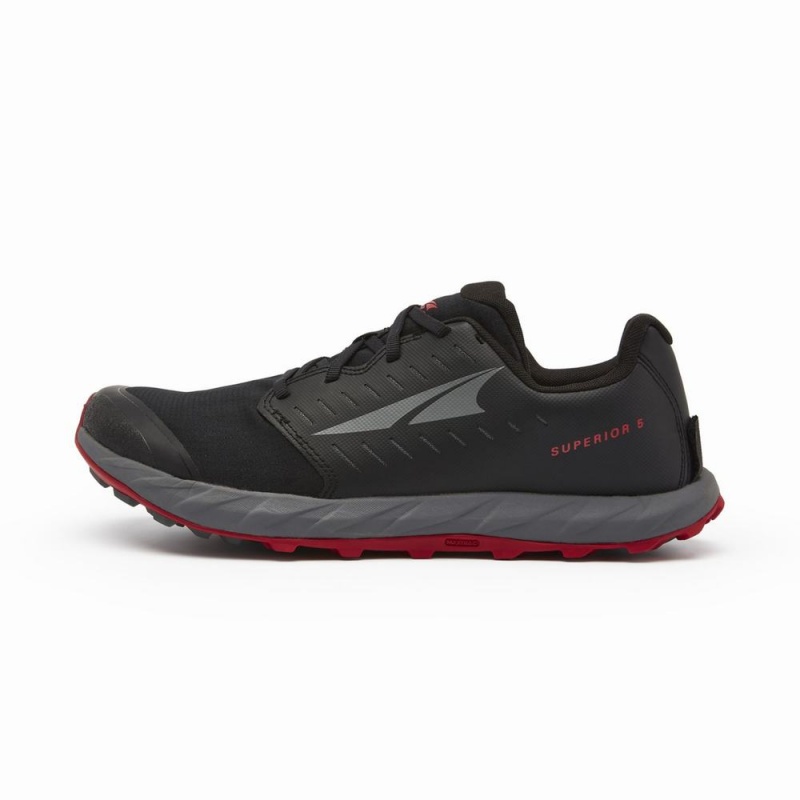 Altra SUPERIOR 5 Trailrunning Schuhe Herren Schwarz Rot | Deutschland AL7506M48