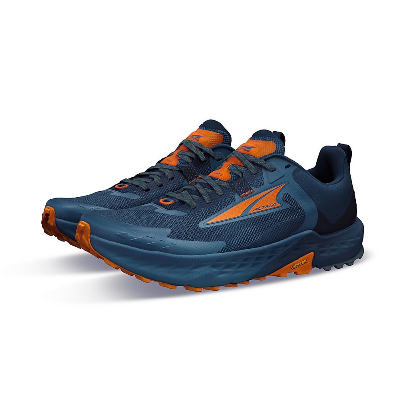 Altra TIMP 5 Trailrunning Schuhe Herren Blau Orange | Deutschland AL5094E36