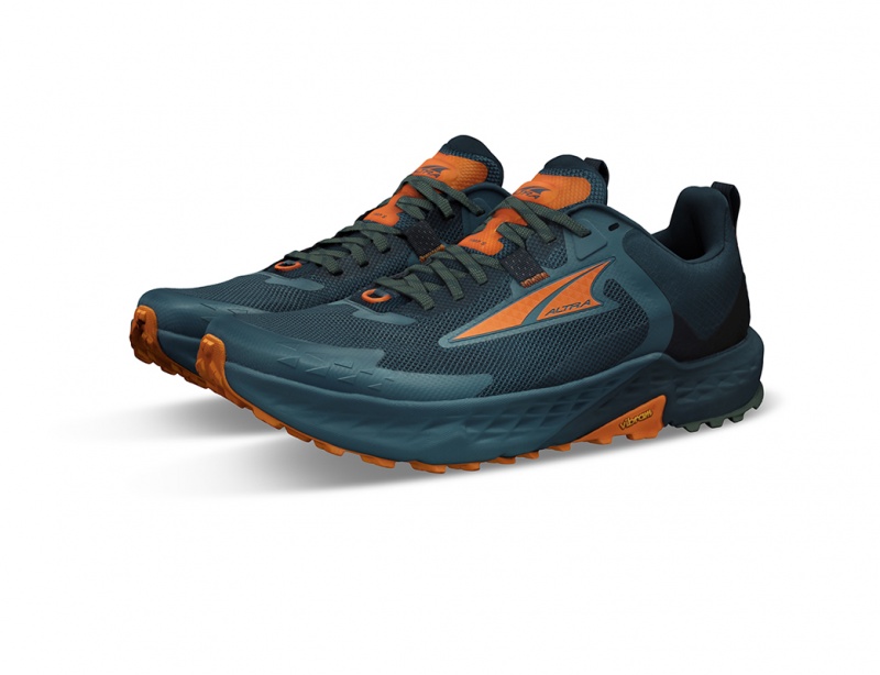 Altra TIMP 5 Trailrunning Schuhe Herren Blau Orange | Deutschland AL1489R10