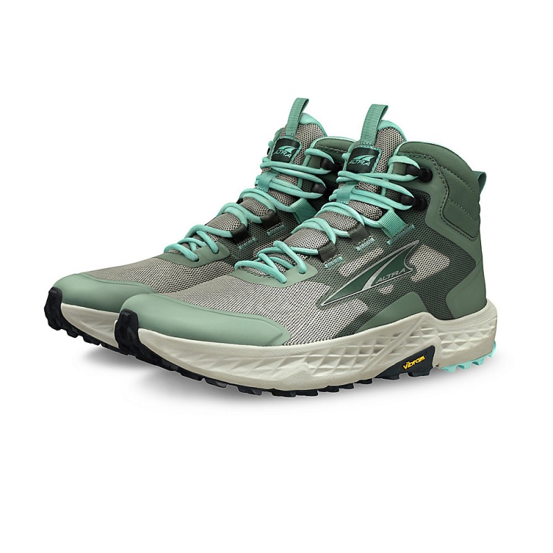 Altra TIMP HIKER Wanderschuhe Damen Grau Grün | Deutschland AL5834M53