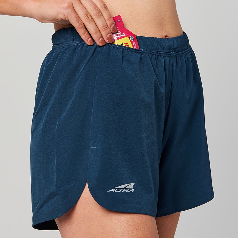 Altra TRAIL STASH Kurze Hose Damen Navy | Deutschland AL1209J31