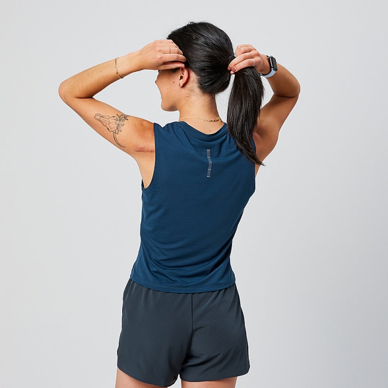 Altra TRAIL Tanktop Damen Navy | Deutschland AL7136K51