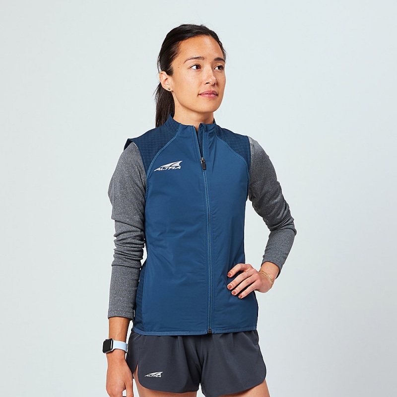 Altra TRAIL WIND VEST Jacken Damen Navy | Deutschland AL4928N65