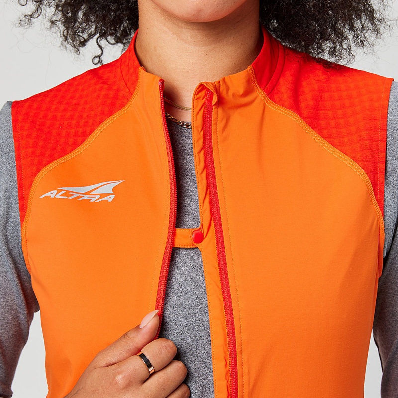 Altra TRAIL WIND VEST Jacken Damen Rot | Deutschland AL6245M90