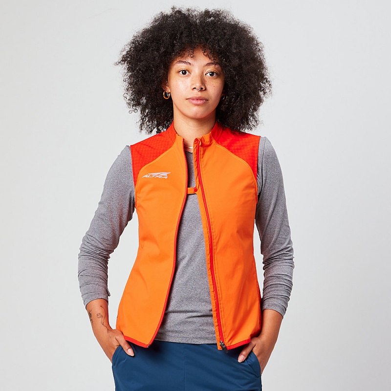 Altra TRAIL WIND VEST Jacken Damen Rot | Deutschland AL6245M90