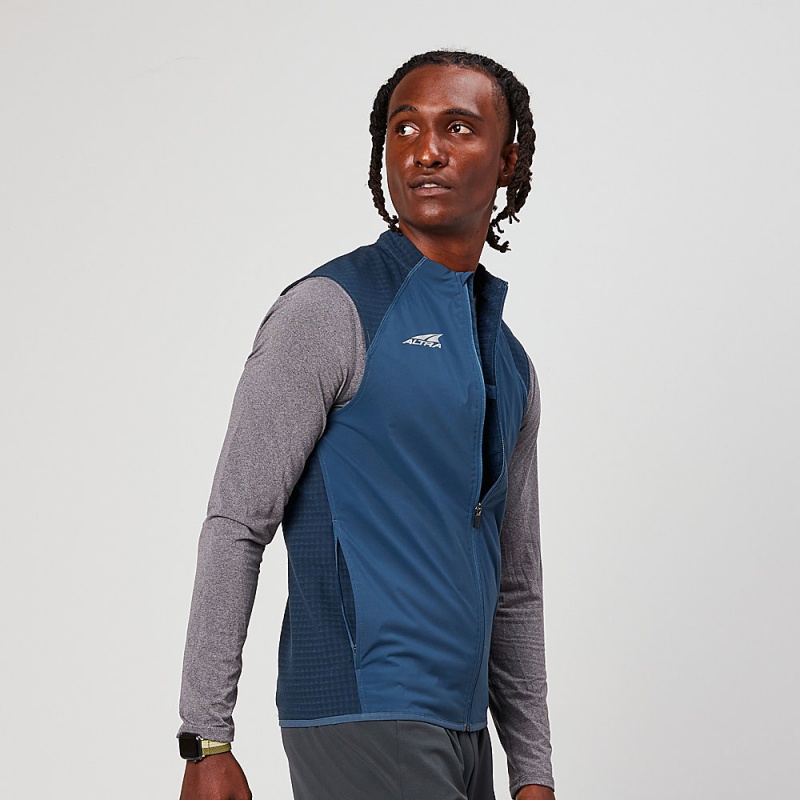 Altra TRAIL WIND VEST Jacken Herren Navy | Deutschland AL1957T18