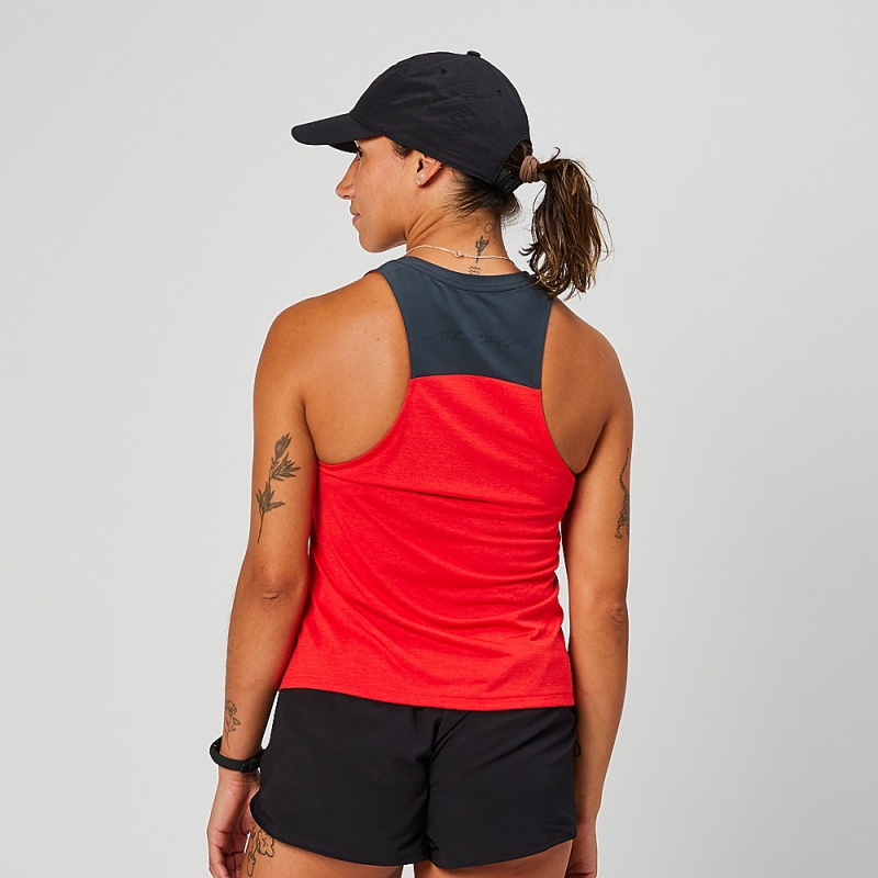 Altra VANISH Tanktop Damen Rot | Deutschland AL9481Z51