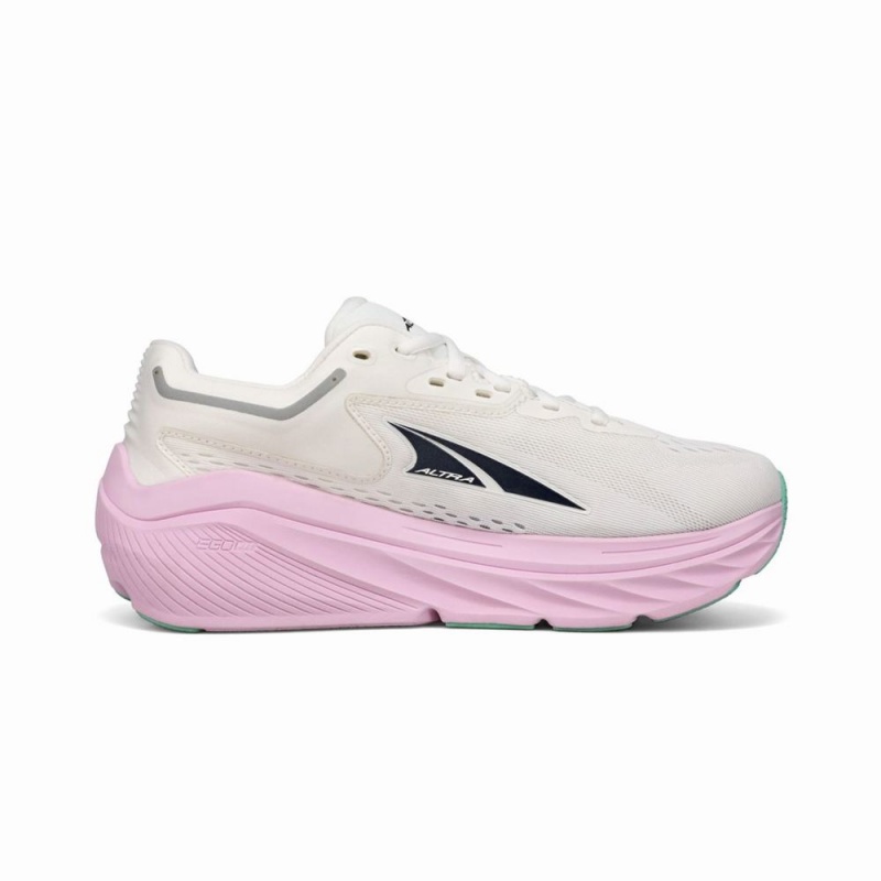 Altra VIA OLYMPUS Laufschuhe Damen Weiß Rosa | Deutschland AL0176U25