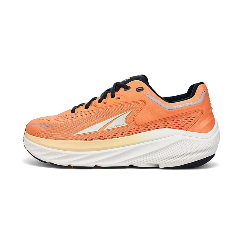 Altra VIA OLYMPUS Laufschuhe Herren Schwarz Orange | Deutschland AL5162L39